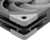 Ventola per case Silverstone fhl120 (nera, 120 x 120 x 25 mm, pwm)