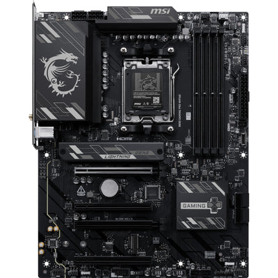 Scheda madre MSI B850 Gaming Pro WiFi 6E Socket AM5 (Nero, RAID, 2.5GB-LAN, WiFi 6E, BT, Suono, ATX)