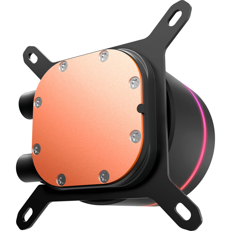 Raffreddamento ad acqua NZXT Kraken Core 240 RGB (nero, PWM a 4 pin)