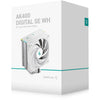 Deepcool ak400 digital se rgb cpu-koeler (wit)