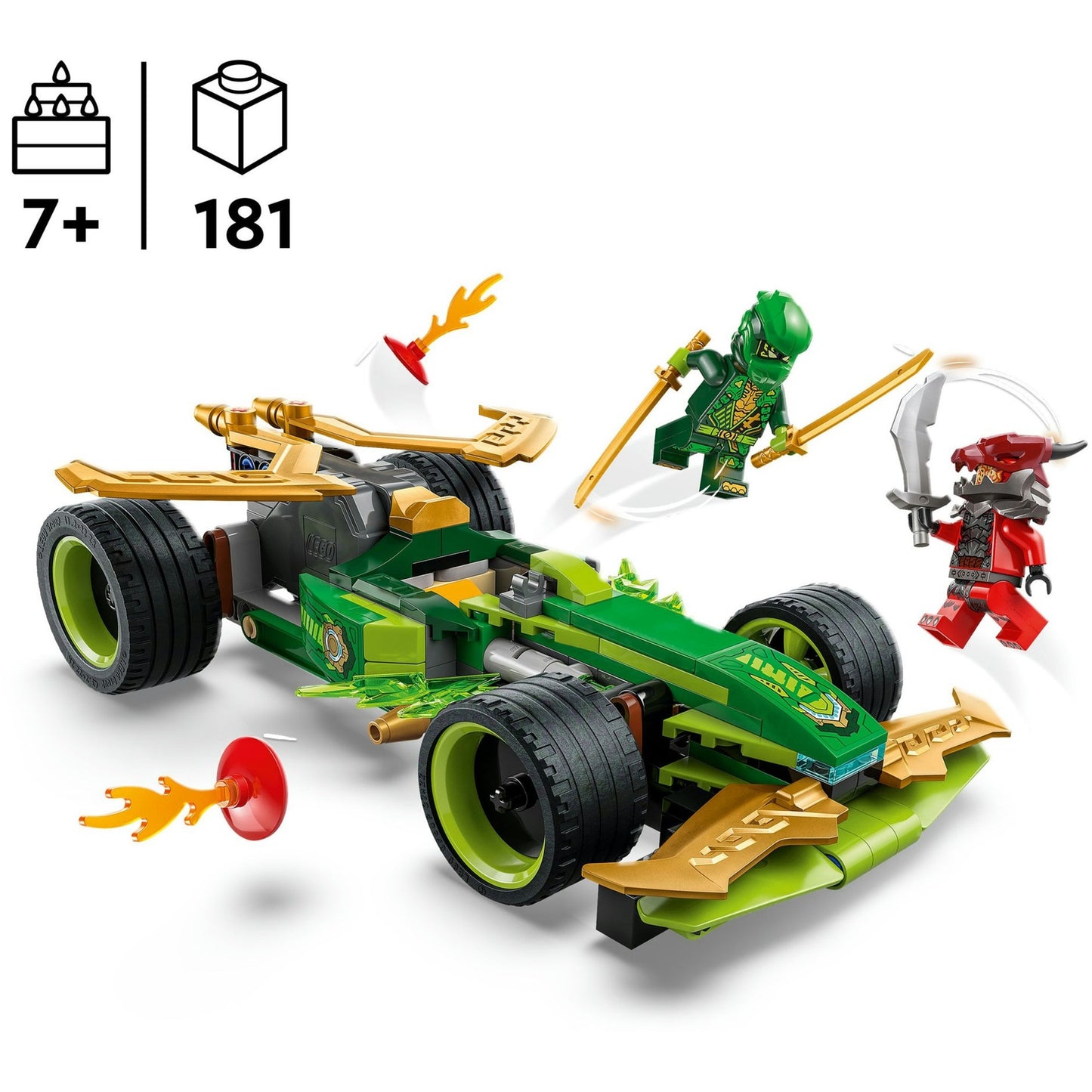 Lego Lego Ninjago 71828 Lloyds Pull-Back Racing Car