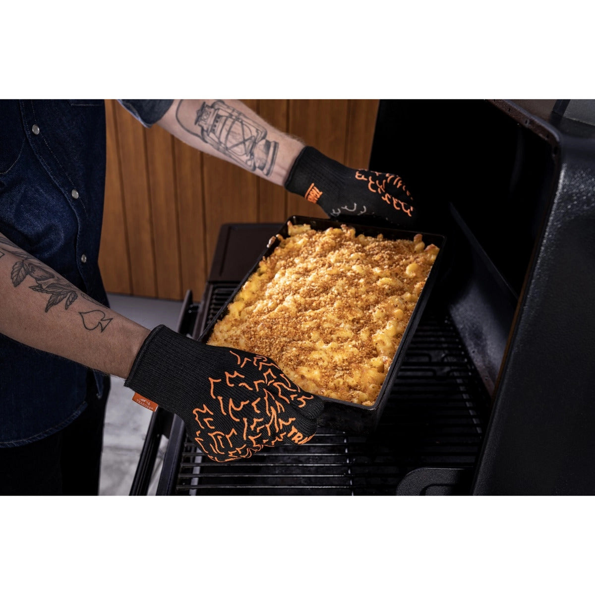 Guanto per barbecue Traeger (nero, resistente al calore fino a 275 °C)