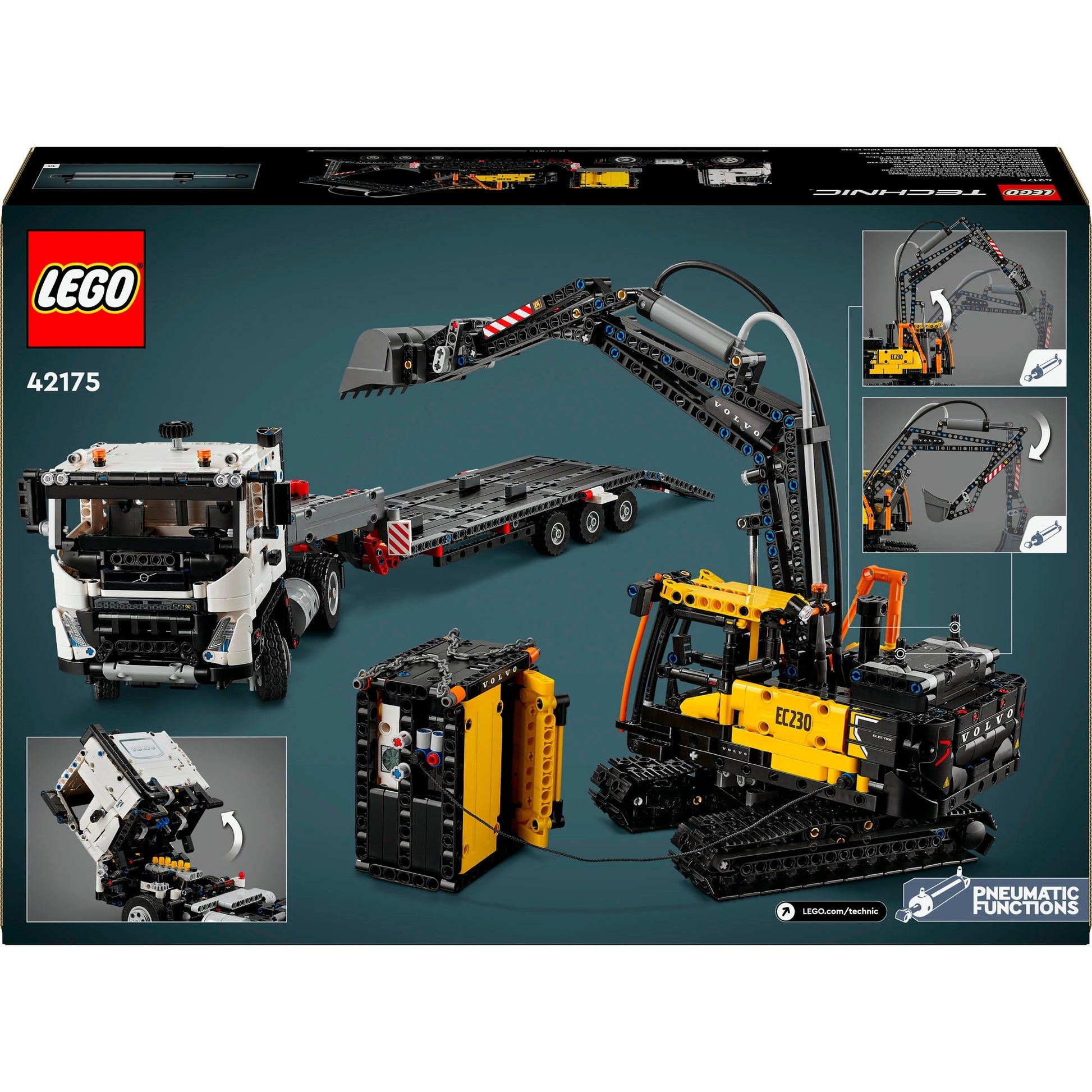LEGO LEGO TECNIC 42175 Volvo FMX Truck EC230 Electric Excavator