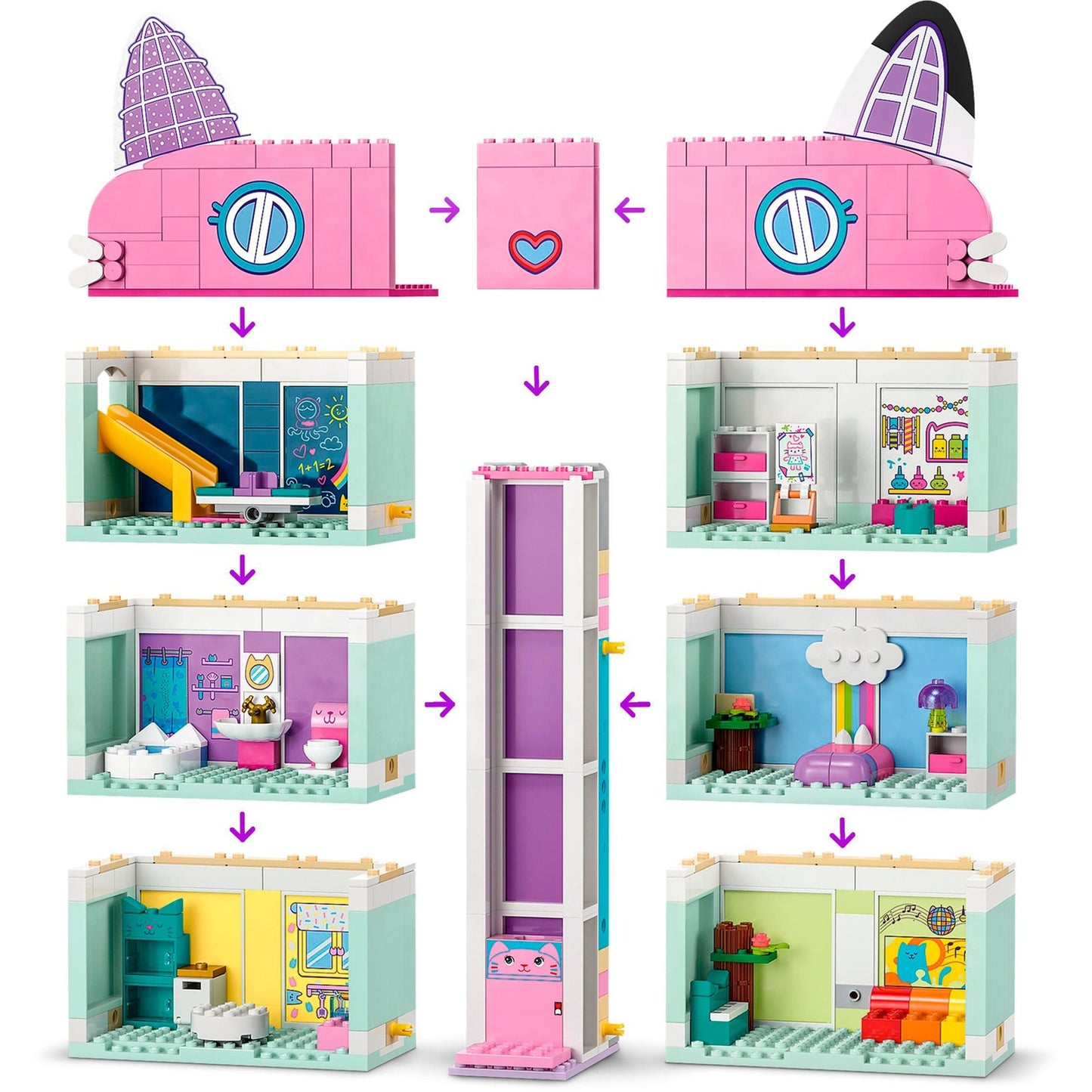 LEGO LEGO Gabby's Doll House 10788 Gabby's Doll House
