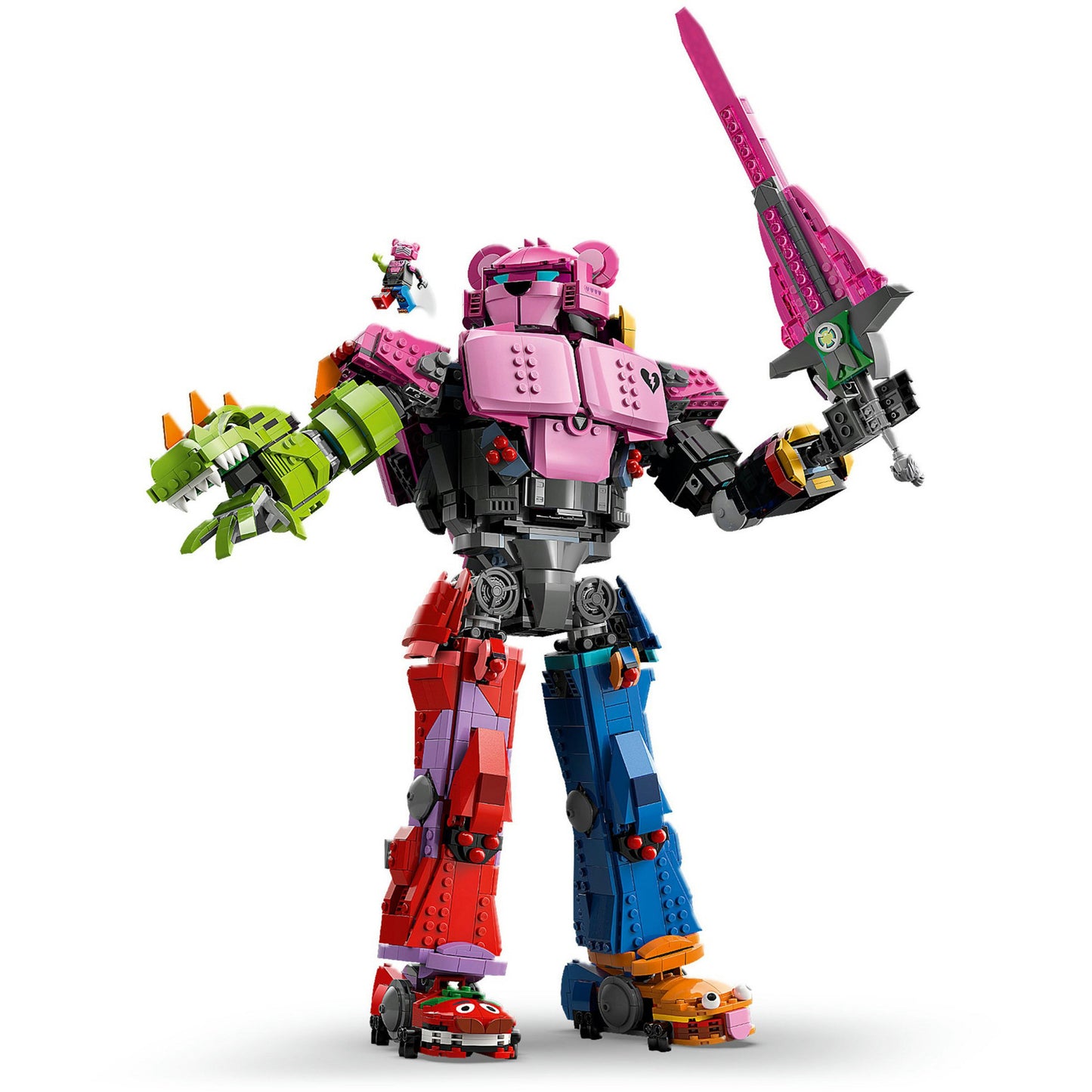 Lego fortnite - mecha team leader constructiespeelgoed (77078)