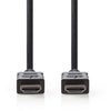 High speed hdmi-kabel met ethernet, 7.5 meter (zwart, 4k@30hz )