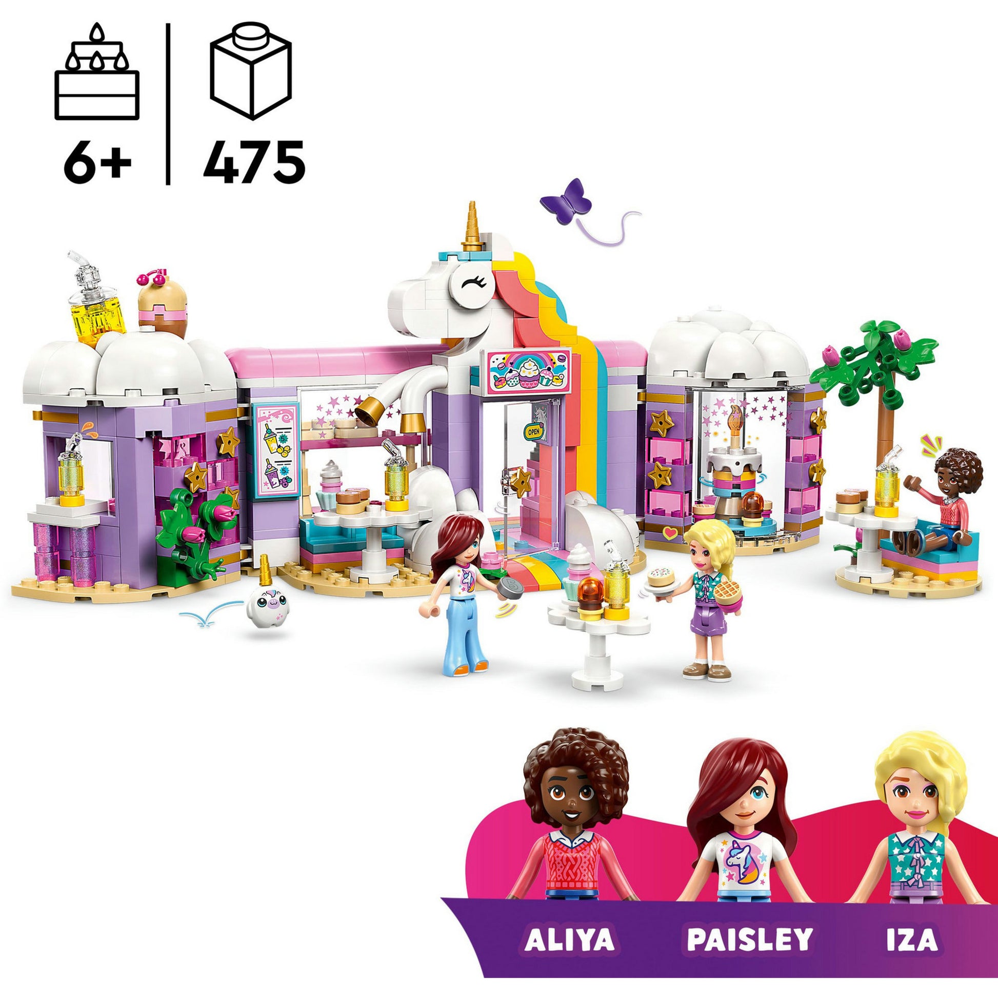 Lego friends 42684 café de ensueño unicornio