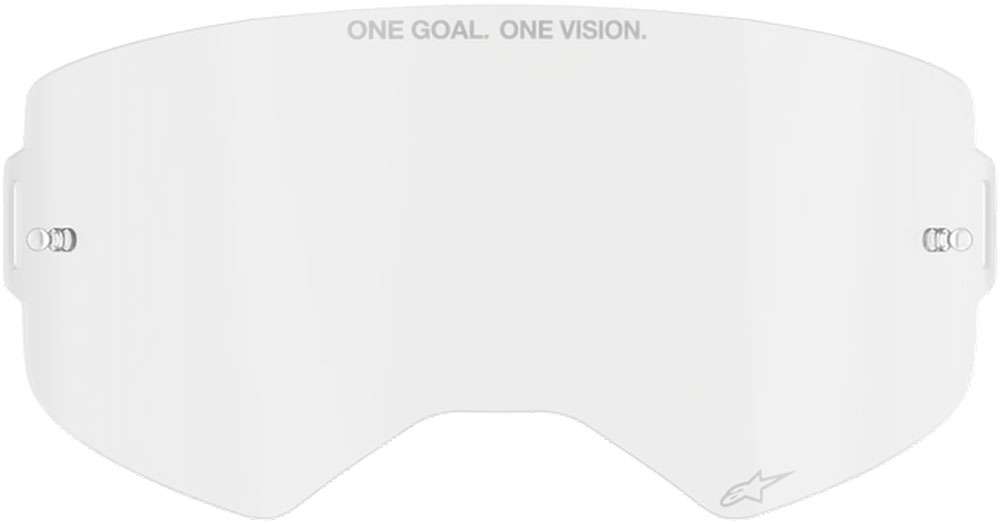 Lente trasparente supertech Alpinestars - lente di ricambio