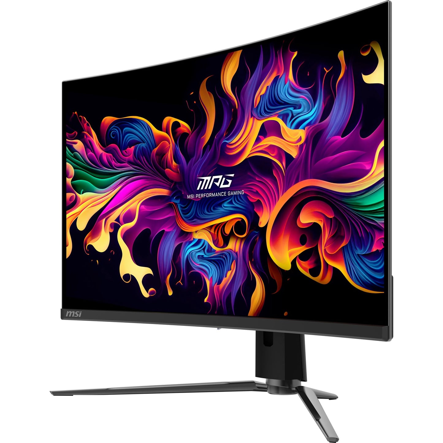 Monitor da gioco curvo MSI MPG 321curx QD-OLED 31.5 4K UHD (Nero, 2x HDMI, Display Port, 2x USB-A, USB-B, USB-C, 240 Hz)