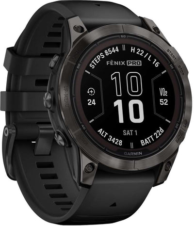 Garmin fenix® 7 pro - edición solar zafiro 47 mm - reloj inteligente multideporte GPS