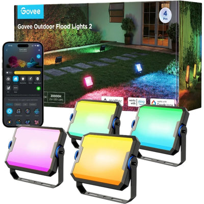 Focos de exterior Govee 2 iluminación ambiental (4 piezas)