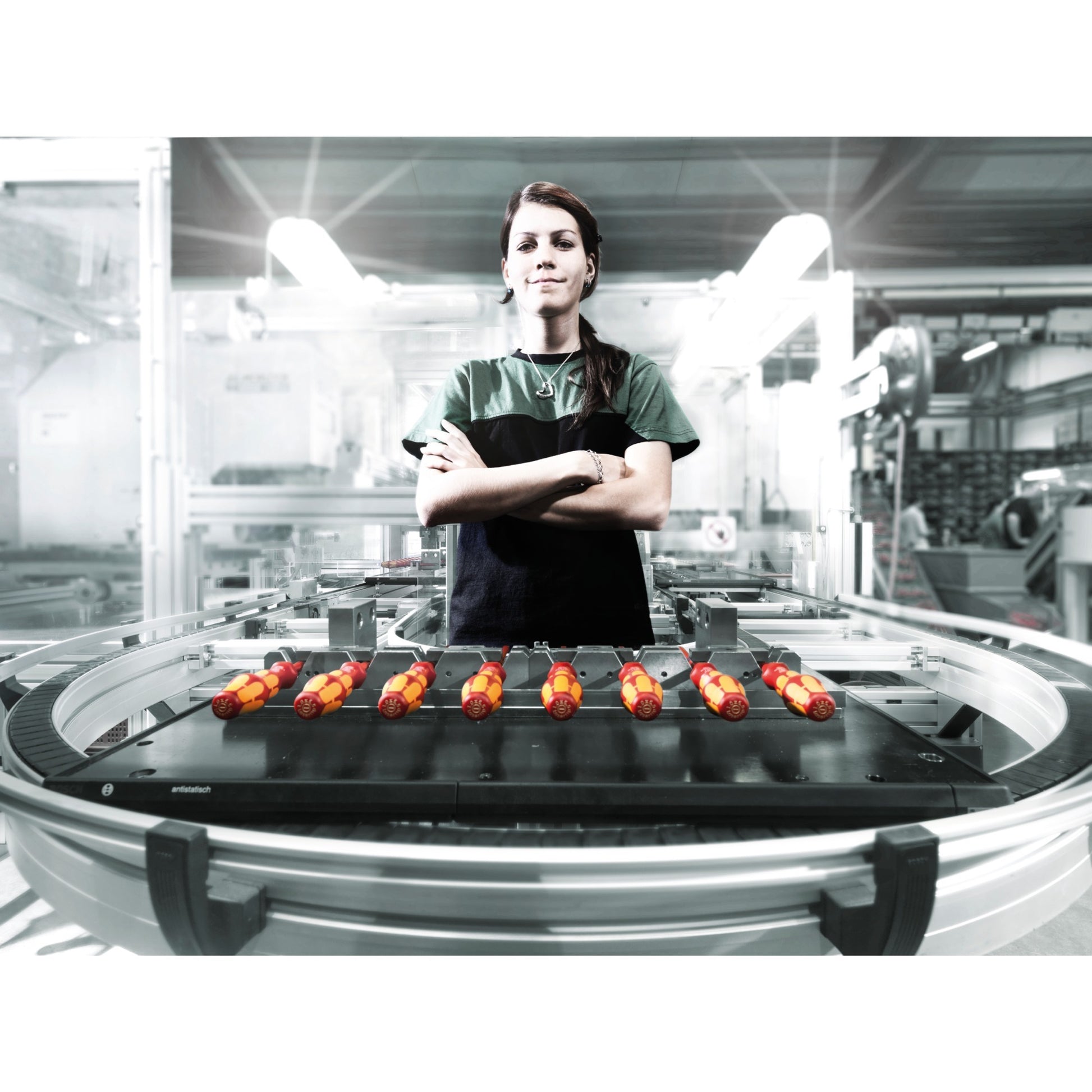 Wera kraftform big pack 100 vde schroevendraaier (rood geel, 14-delig)
