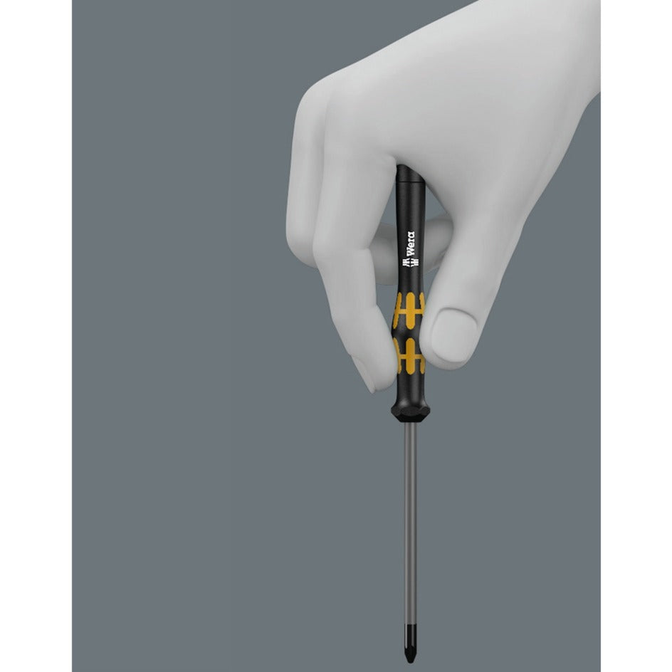 Set di cacciavite Micro ESD Wera con rack
