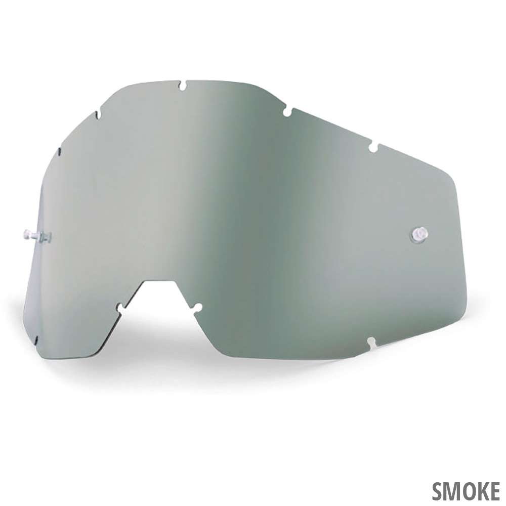 100% gen 1 anti fog clear lens (smoke) - replacement lens
