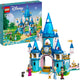 Lego disney princess - het kasteel van assepoester en de knappe prins constructiespeelgoed (43206)