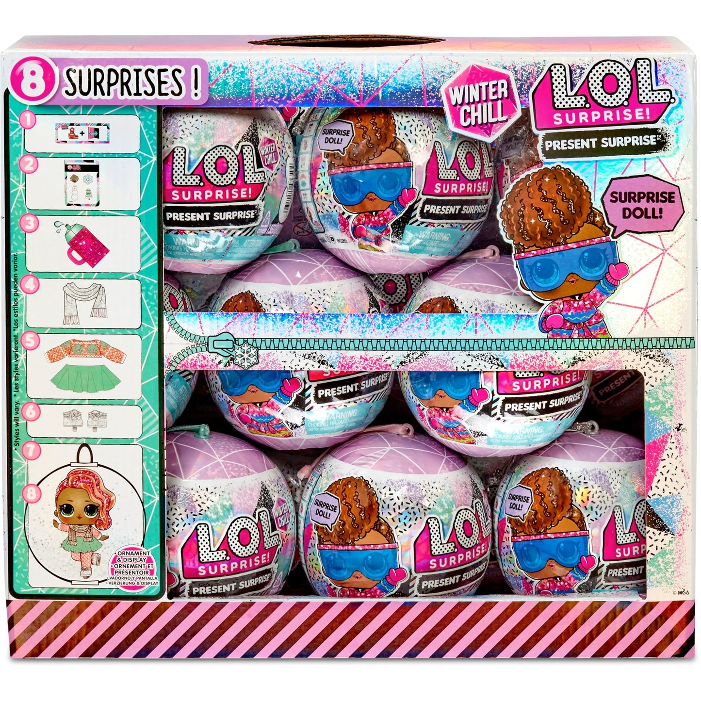 MGA Entertainment Surprise! Presentare il freddo invernale.