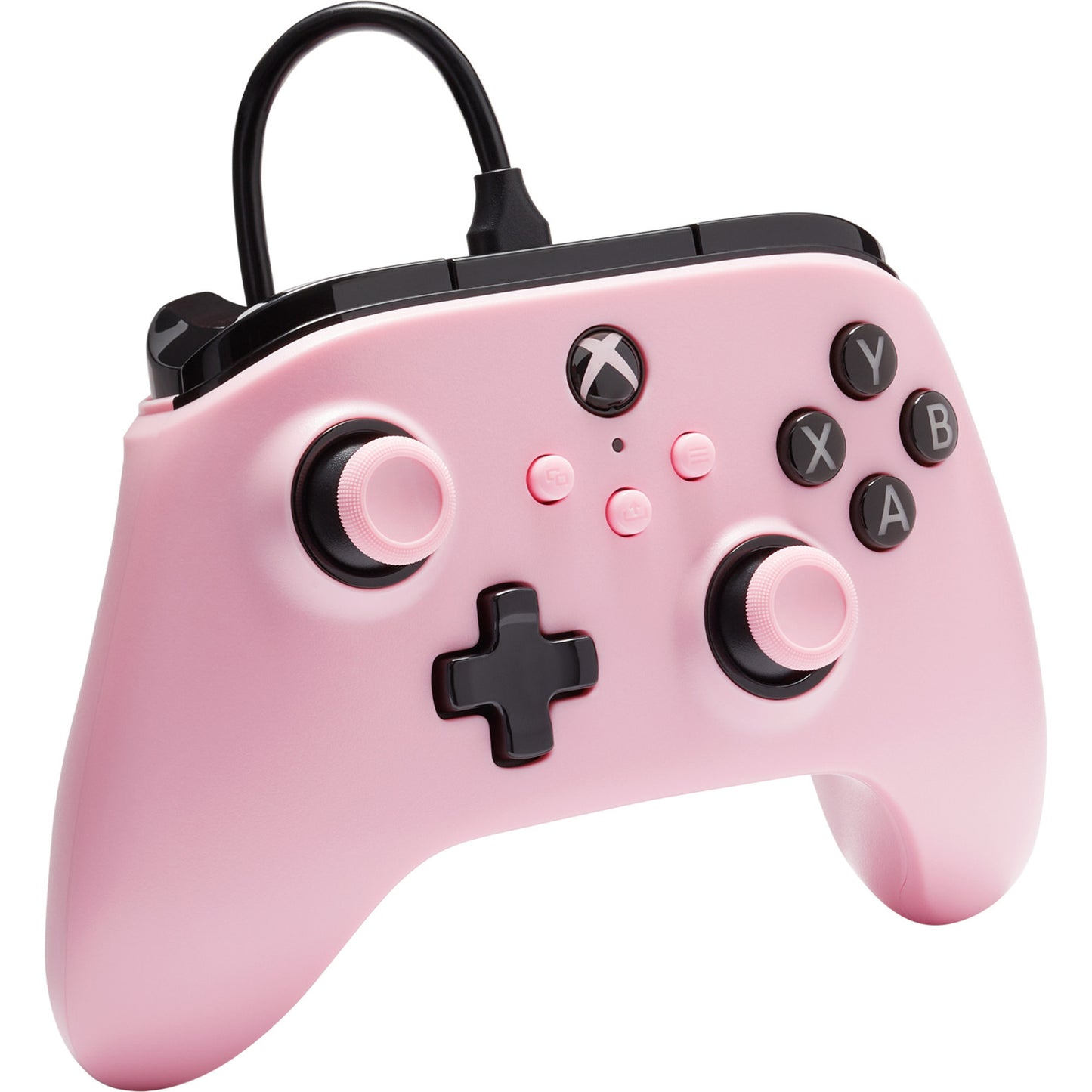 Controller cablato Powera per xbox serie x|s (rosa, xbox serie x|s, xbox one, PC)