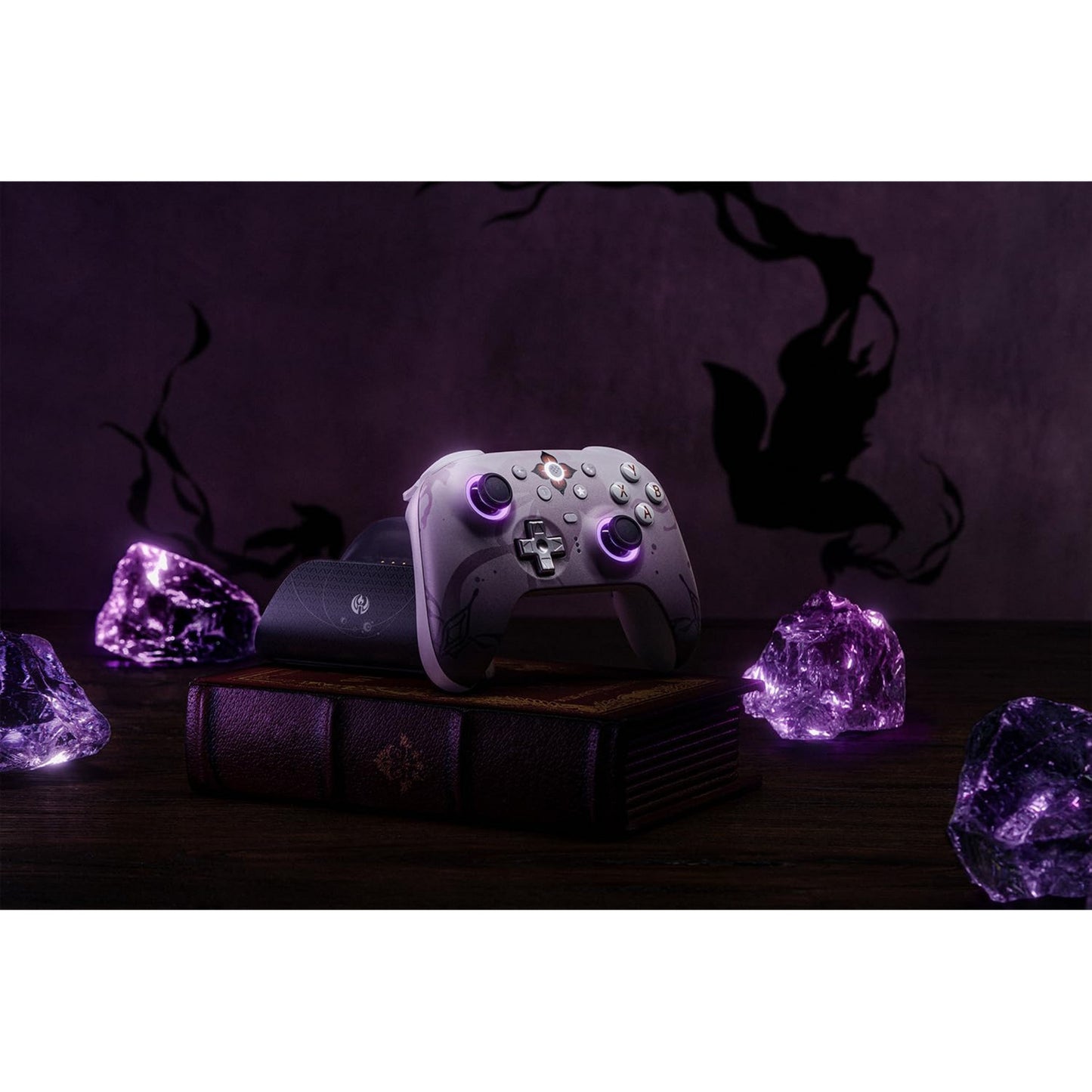 Controller wireless 8bitdo Ultimate 2 - Honkai: Star Rail - Evernight (viola scuro, Bluetooth 2,4 GHz, USB, PC)