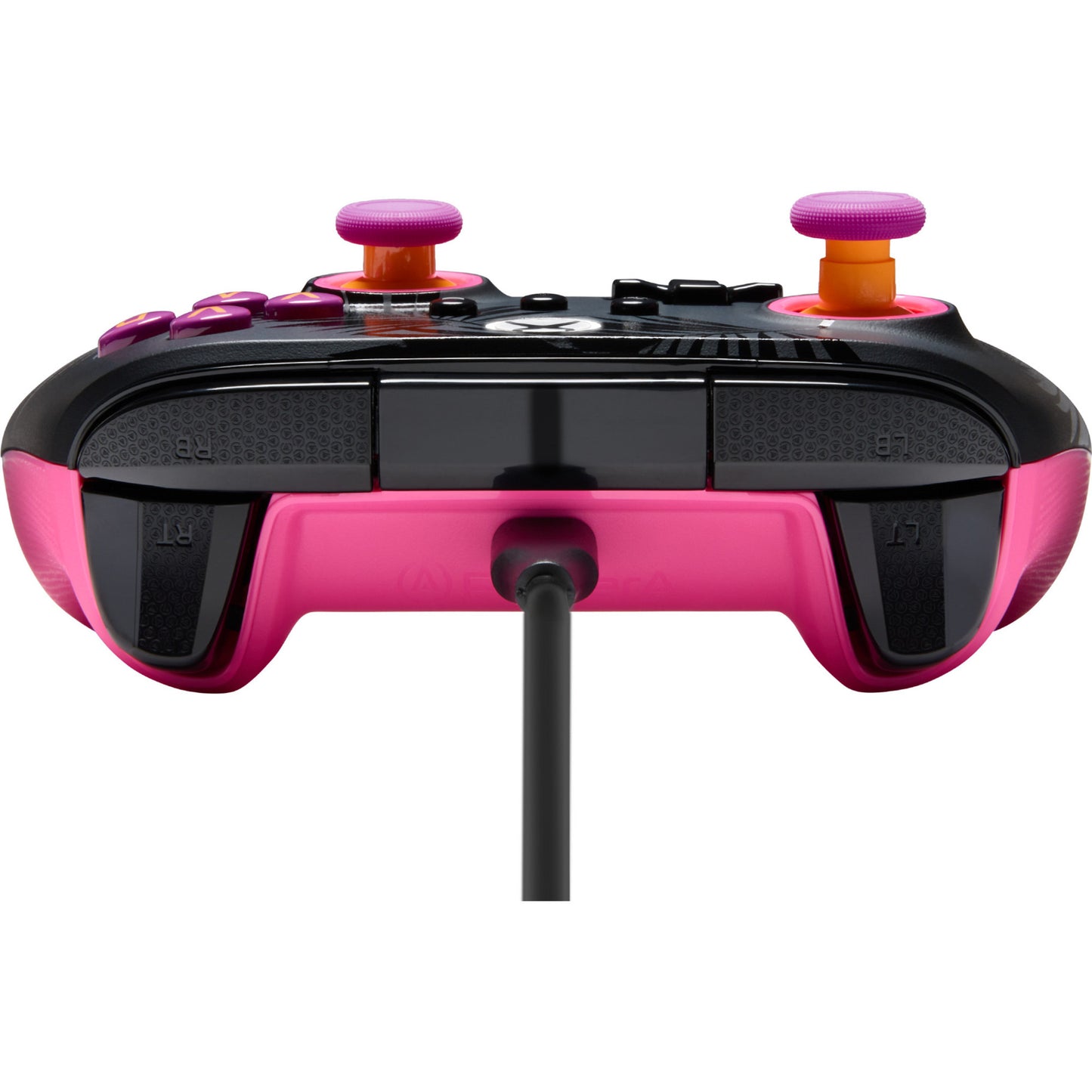 Vantaggio Powera plus controller cablato per xbox serie x|s - palme al chiaro di luna (rosa, xbox serie x|s, xbox one, PC)