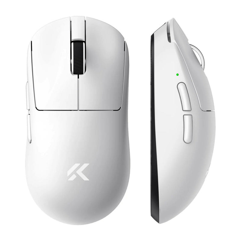 Mouse da gioco ultra Mchose a7 v2 (bianco, 42000 dpi, Bluetooth USB-C da 2,4 GHz)