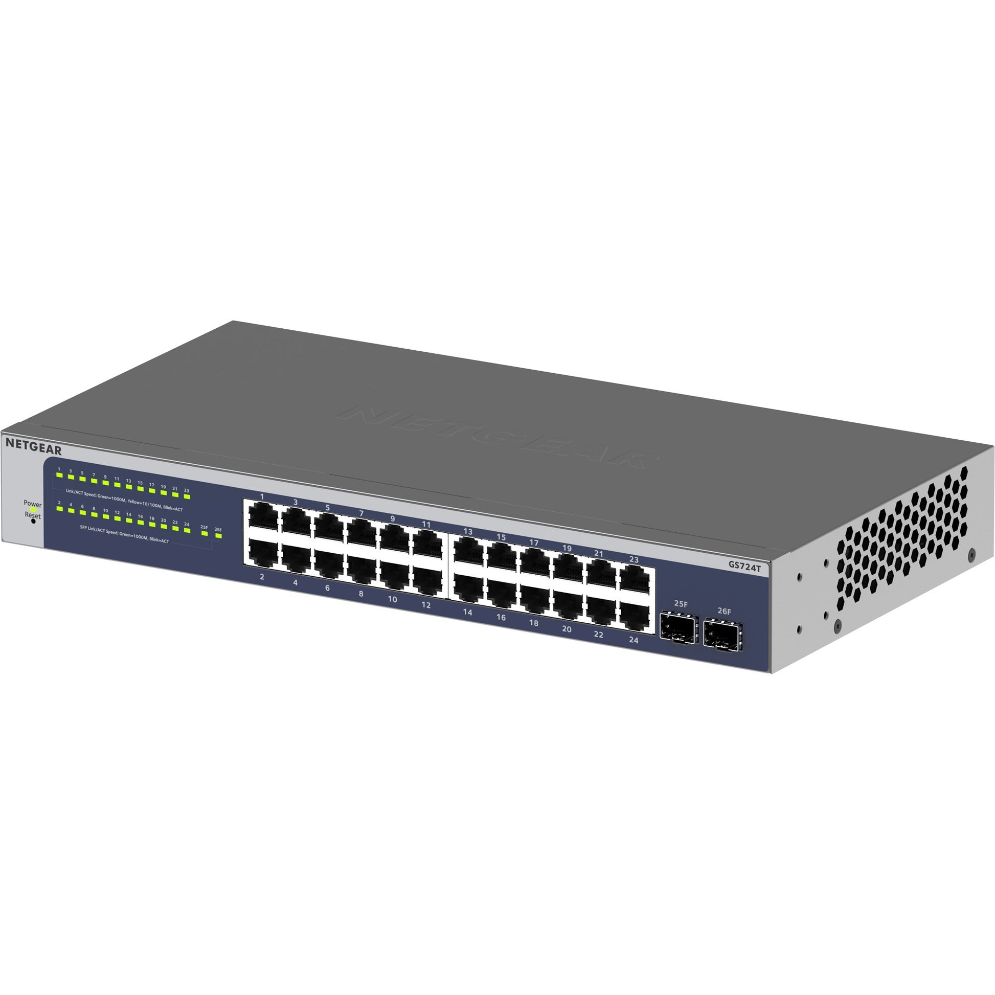 Netgear de 24 puertos Gigabit Switch (GS724TV6)