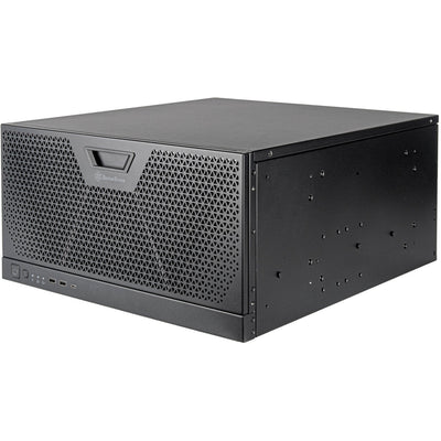 Silverstone rm51 rack behuizing (zwart | 5u | 2x usb-a | 1x usb-c)
