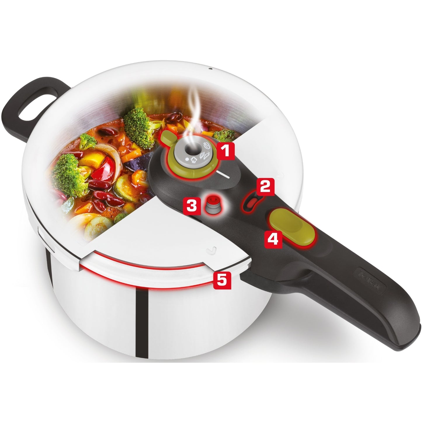 TEFAL Presión Secure 5 Neo P2530738