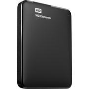 Wd elements portable 1 tb externe harde schijf (zwart, buzg0010bbk-wesn, micro-usb-b 3.2 (5 gbit s)) - afbeelding 1