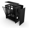 Custodia midi tower Nzxt h5 flow v2 (nera | 1x USB-A | 1x USB-C | vetro temperato)
