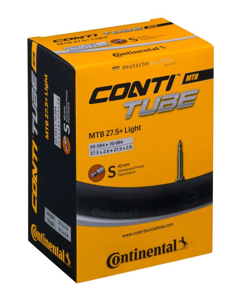 Continental Conti Tube MTB 27,5 65 70-584 S42 LIG