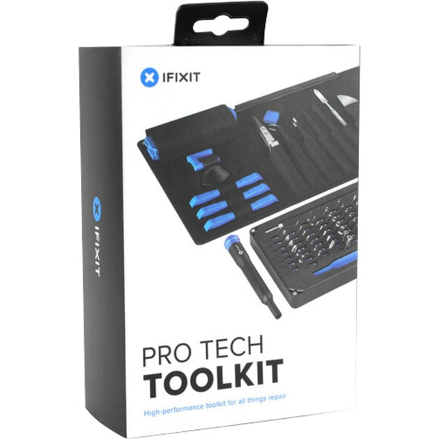 Ifixit pro tech toolkit gereedschapsset (zwart blauw)