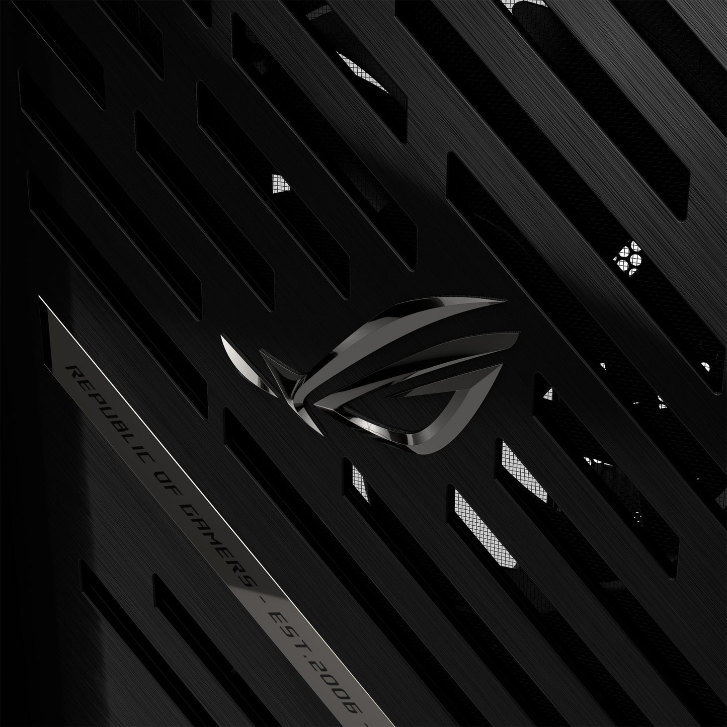 Asus ROG Strix Helios II GX601S Midi Tower Case (Nero | 4x USB-A | 2x USB-C | RGB | Vetro temperato)