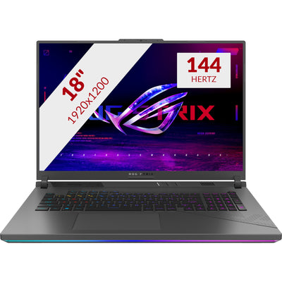 Portátil para juegos Asus ROG Strix G18 G814pp-S8075W 18 (Gris | R9 8940HX | RTX 5070 | 32 GB | 1 TB SSD)