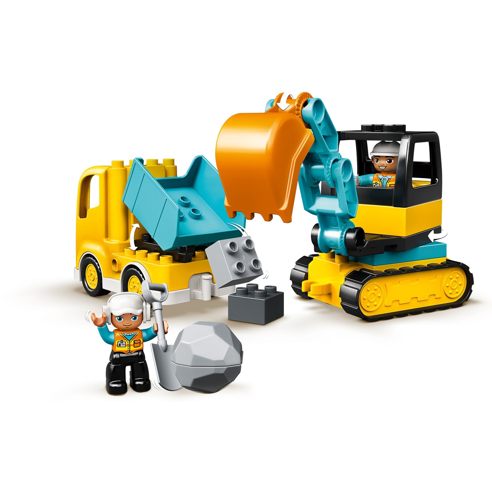 LEGO DUPLO LEGO DUPLO 10931 ESCAVATORE DI TRUCK con Caterpillari