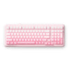 Mchose k99 v2 inalámbrico mecánico rosa, teclado gaming (diseño us)