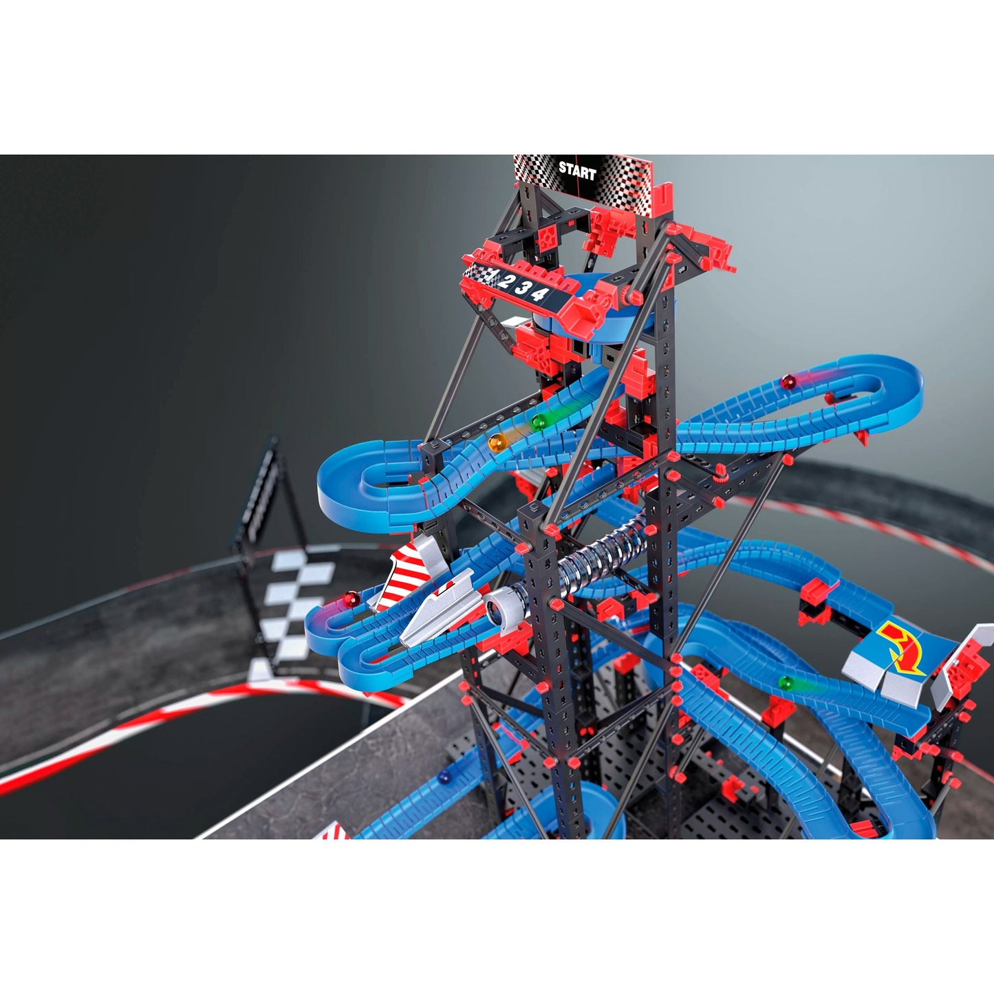 Fischertechnik Marble gestisce la competizione in marmo