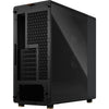 Fractal design north midi tower behuizing (zwart houtkleur | 2x usb-a | 1x usb-c | tempered glass)
