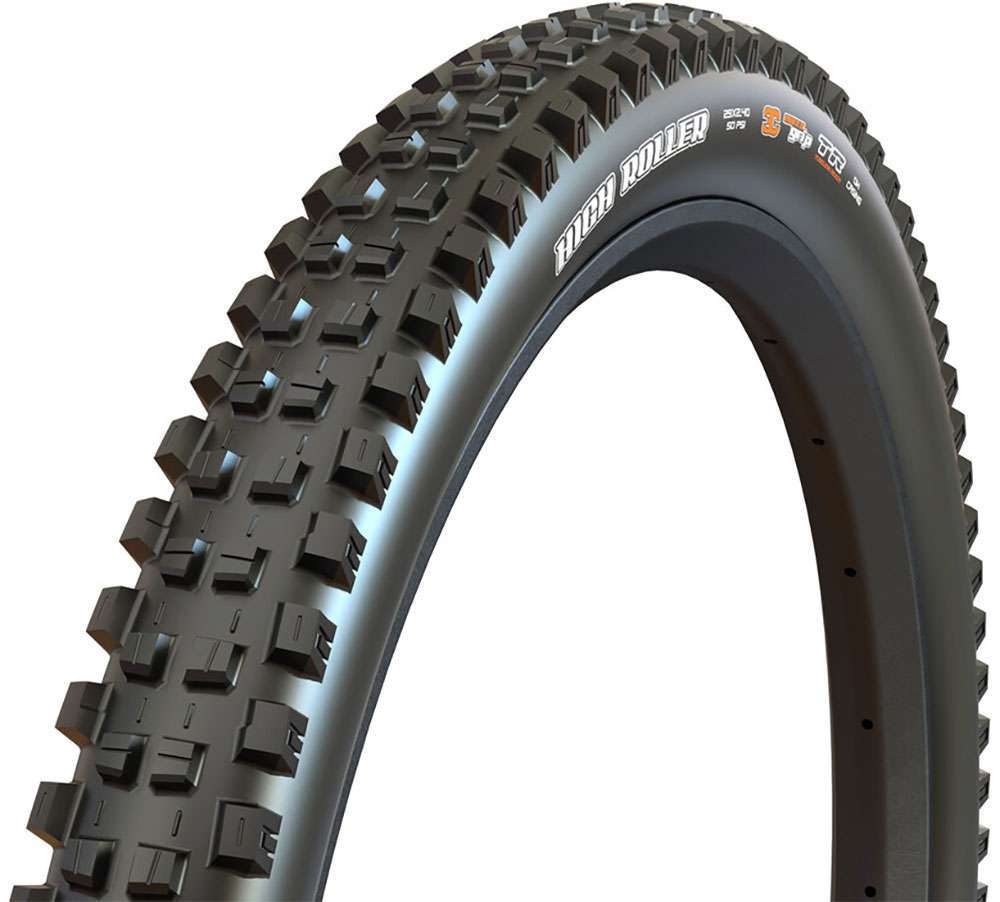 Cubierta plegable Maxxis high roller iii wt 27.5x2.40 dd tr 3c maxxgrip e-25