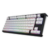 Hator skyfall inalámbrico, teclado para juegos (negro, diseño estadounidense, hator aurum limón, 80% (tkl), rgb, abs de doble disparo, intercambio en caliente, bluetooth usb-c de 2,4 ghz)