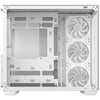 Custodia midi tower Deepcool CG530 4f (bianco | 2x USB-A | 1x USB-C | RGB | vetro temperato)