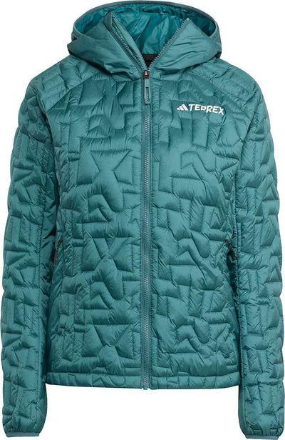 Adidas xperio primaloft suelta - chaqueta con capucha para mujer