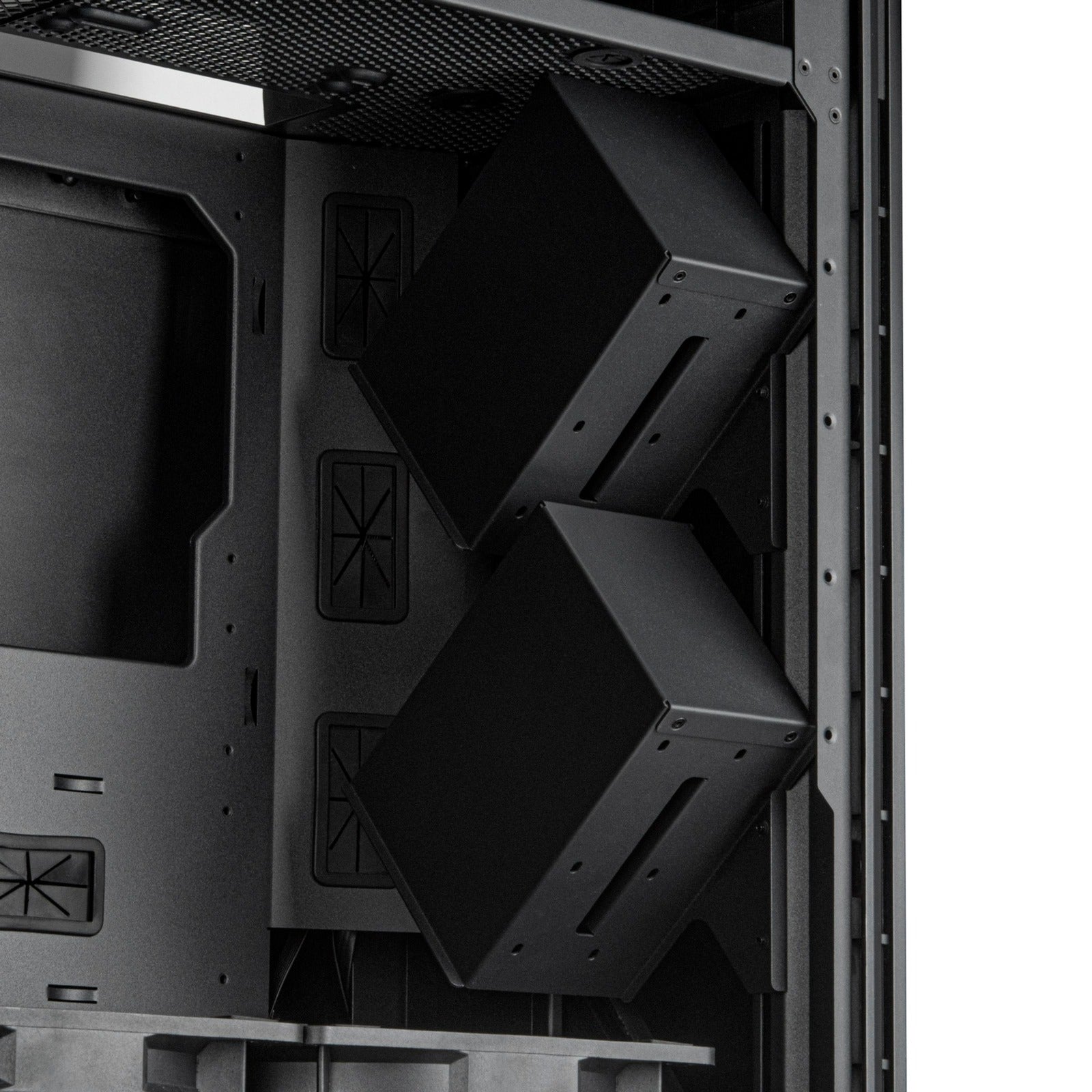 Silverstone alta f2 big tower behuizing (zwart | 4x usb-a | 1x usb-c | tempered glass)