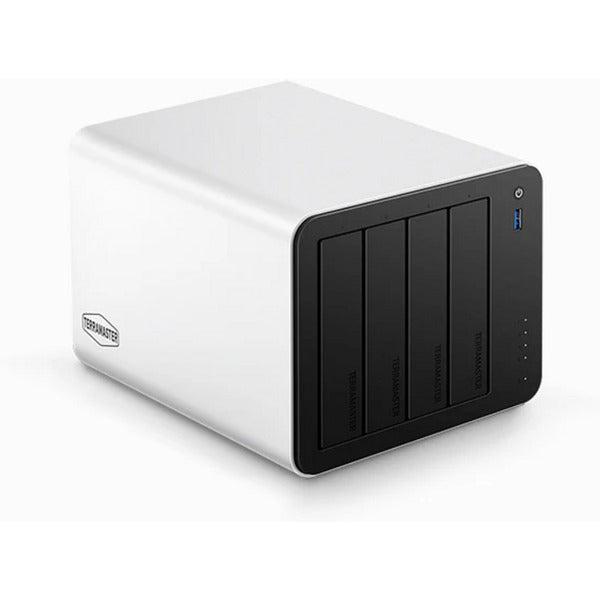 Terramaster f4-425 plus nas (bianco, 2x 5GBe, HDMI, USB)