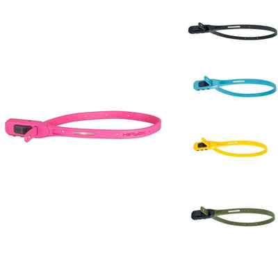 Lucchetto per fascette combo Hiplok z lok con anima in acciaio e lucchetto a combinazione