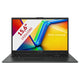 Asus vivobook go 15 e1504fa-bq5403w 15.6 laptop (zwart | ryzen 5 40 | radeon 610m | 8 gb | 512 gb ssd)