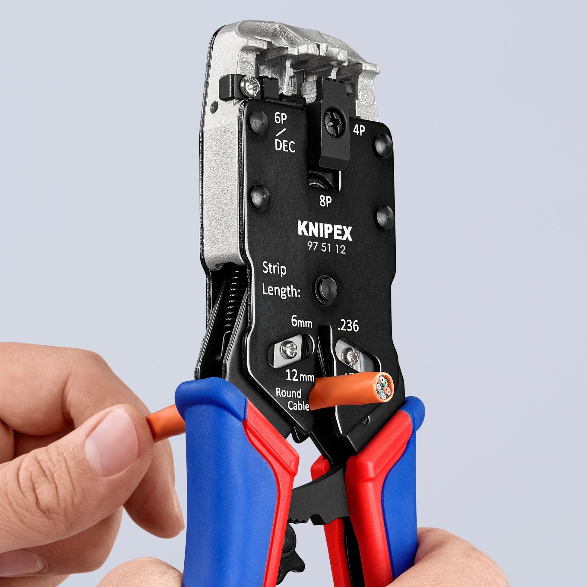 Knipex Krimptang per le spine occidentali 975112