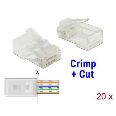 Delock RJ45 Enjimpantador+Cortero Cat Cat.5E UTP