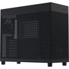 Asus prime ap303 - mesh panel midi tower behuizing (zwart | 2x usb-a | 1x usb-c)