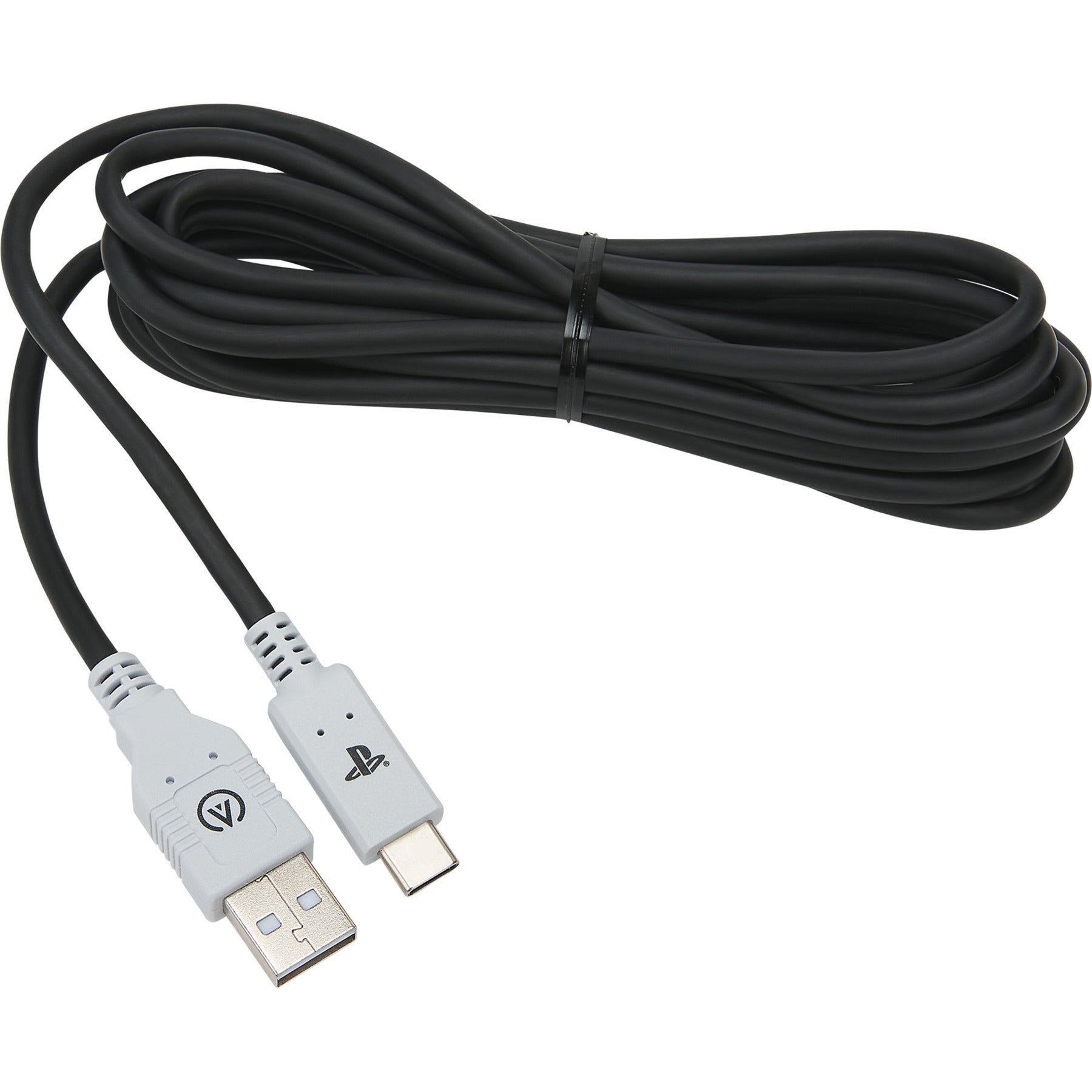 Powera USB-C cable for Playstation 5 (black and white, 3 meters)