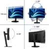 Monitor Philips 24b2u3601 00 23,8 (nero, HDMI, porta display, USB-C, LAN, audio, 120 Hz)